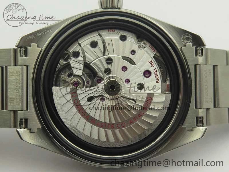 Aqua Terra 150M Master Chronometers VSF 1:1 Best Edition Black Dial SS Hand on SS Bracelet A8900 Super Clone