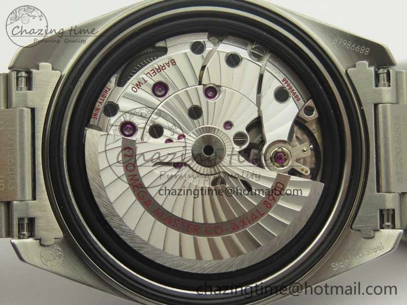Aqua Terra 150M Master Chronometers VSF 1:1 Best Edition Deep Blue Dial Silver Hand on SS Bracelet A8900 Super Clone