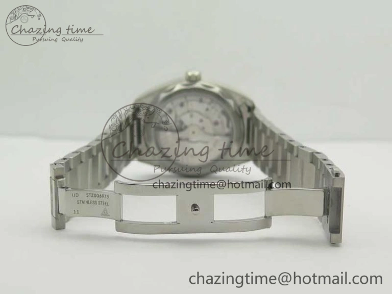 Aqua Terra 150M Master Chronometers VSF 1:1 Best Edition Gray Dial Blue Hand on SS Bracelet A8900 Super Clone