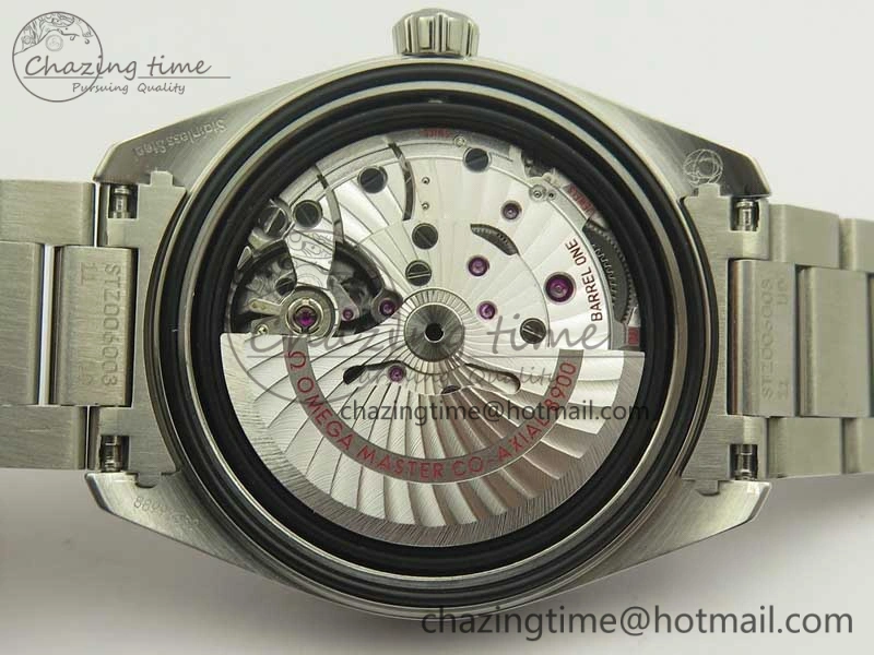 Aqua Terra 150M Master Chronometers VSF 1:1 Best Edition Gray Dial Blue Hand on SS Bracelet A8900 Super Clone