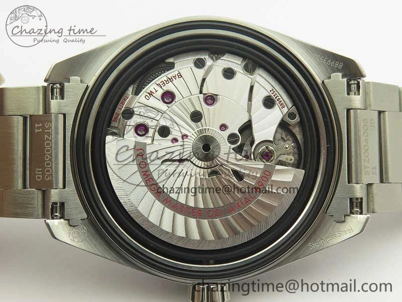Aqua Terra 150M Master Chronometers VSF 1:1 Best Edition Gray Dial Blue Hand on SS Bracelet A8900 Super Clone