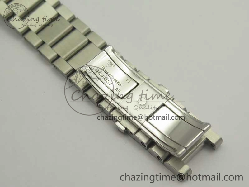 Aqua Terra 150M Master Chronometers VSF 1:1 Best Edition Gray Dial Blue Hand on SS Bracelet A8900 Super Clone