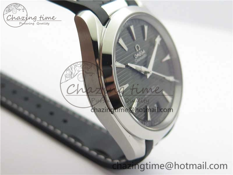 Aqua Terra 150M Master Chronometers VSF 1:1 Best Edition Green Dial on Black Rubber Strap A8900 Super Clone (2 Straps)