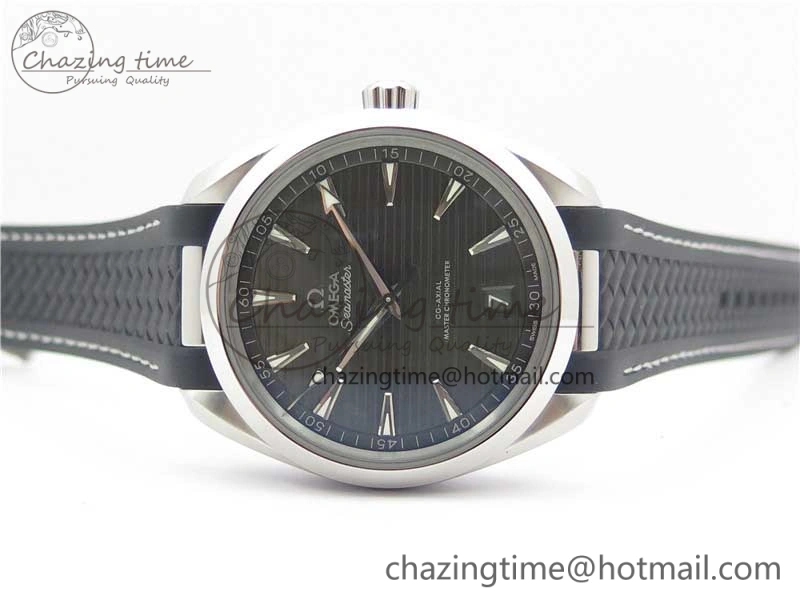 Aqua Terra 150M Master Chronometers VSF 1:1 Best Edition Green Dial on Black Rubber Strap A8900 Super Clone (2 Straps)