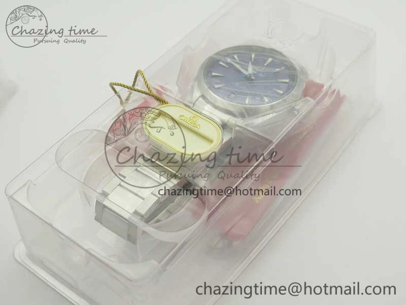 Aqua Terra 150M Master Chronometers VSF 1:1 Best Edition Light Blue Dial Blue Hand on SS Bracelet A8900 Super Clone