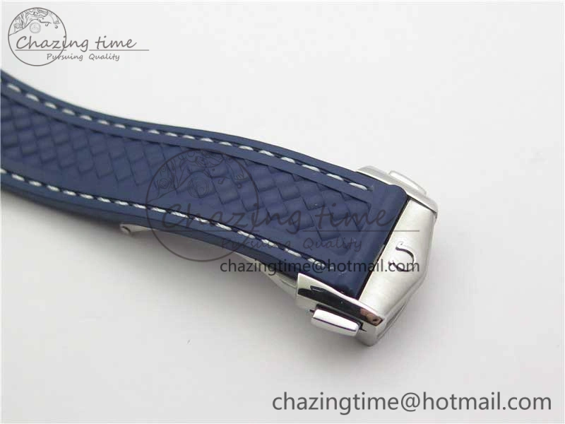 Aqua Terra 150M Master Chronometers VSF 1:1 Best Edition White Dial Gold Hand on Blue Rubber Strap A8900 Super Clone