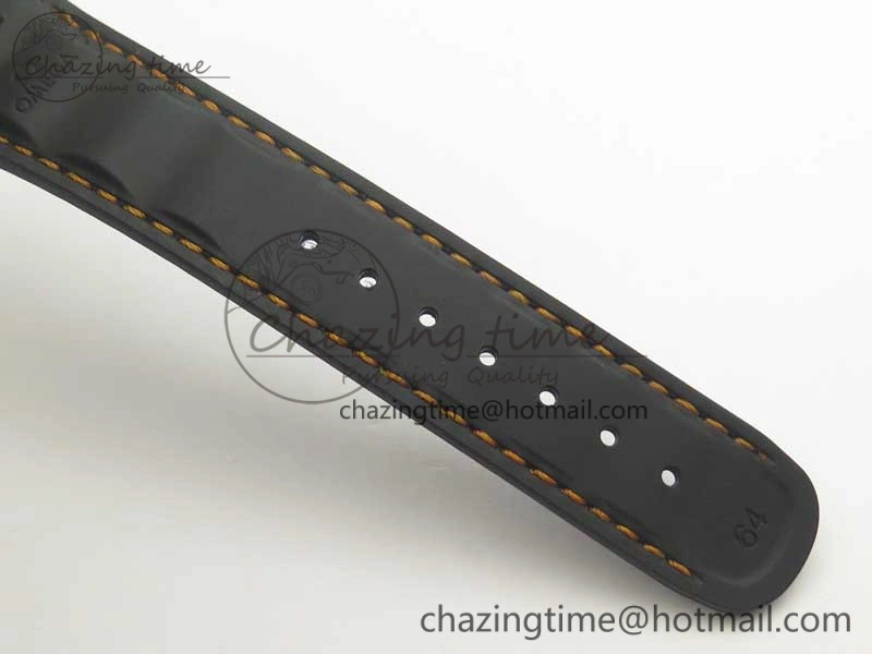 Aqua Terra 150M Master Chronometers VSF 1:1 Best Edition White Dial Orange Hand on Black Rubber Strap A8900 Super Clone