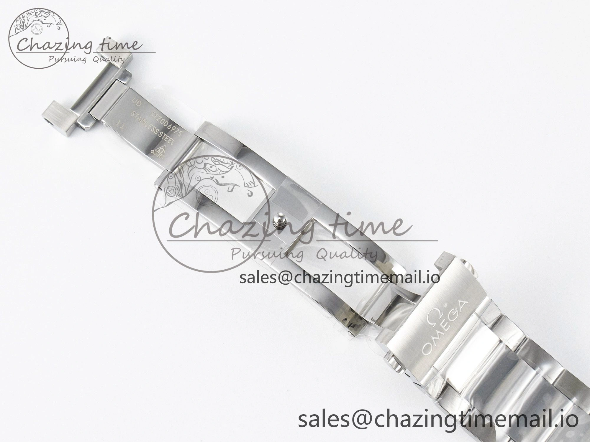 Aqua Terra 150M Master Chronometers VSF 1:1 Best Edition White Dial Orange Hand on SS Bracelet A8900 Super Clone