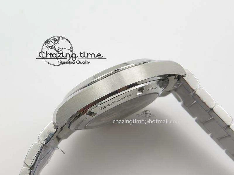 Aqua Terra 150M SS 1:1 Best Edition Deep Blue Textured Dial On SS Bracelet A8500