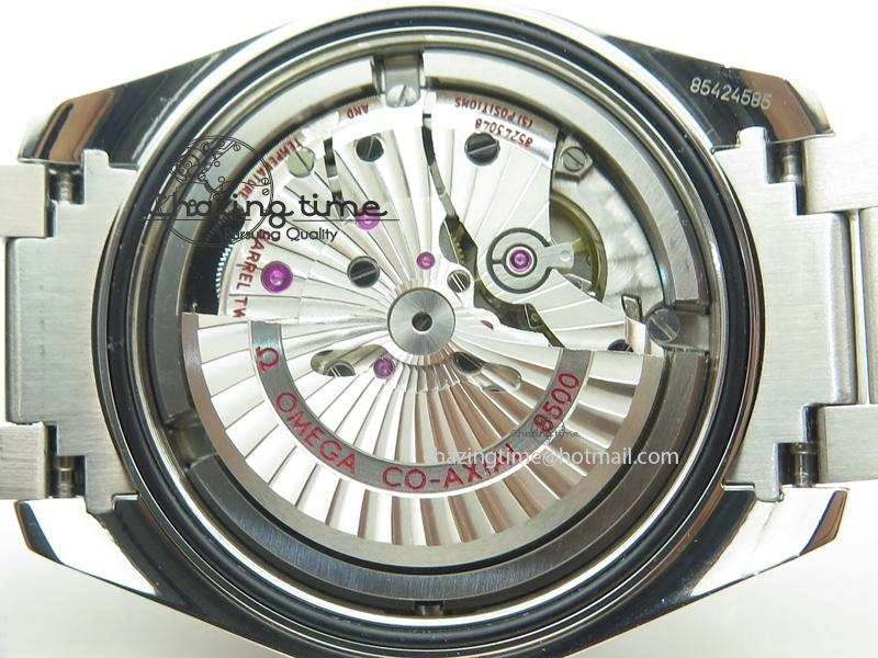Aqua Terra 150M SS 1:1 Best Edition Deep Blue Textured Dial On SS Bracelet A8500