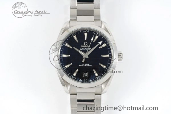 Aqua Terra 150M SS JQK 1:1 Best Edition Black Dial SS Hand on SS Bracelet A8900