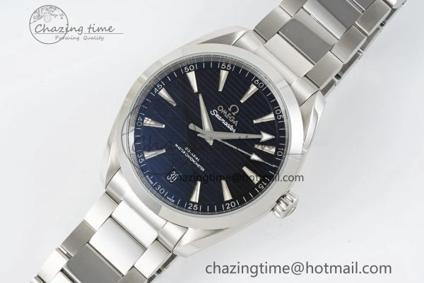 Aqua Terra 150M SS JQK 1:1 Best Edition Black Dial SS Hand on SS Bracelet A8900