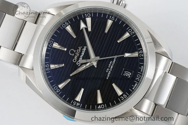 Aqua Terra 150M SS JQK 1:1 Best Edition Black Dial SS Hand on SS Bracelet A8900