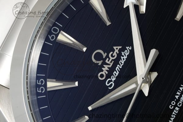 Aqua Terra 150M SS JQK 1:1 Best Edition Black Dial SS Hand on SS Bracelet A8900