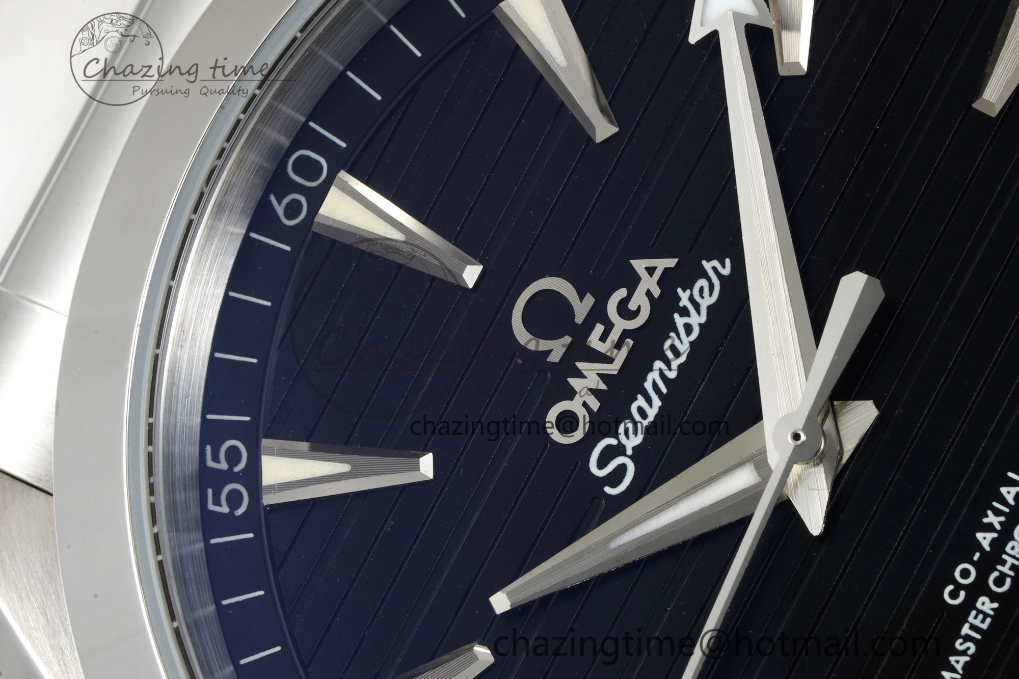 Aqua Terra 150M SS JQK 1:1 Best Edition Black Dial SS Hand on SS Bracelet A8900