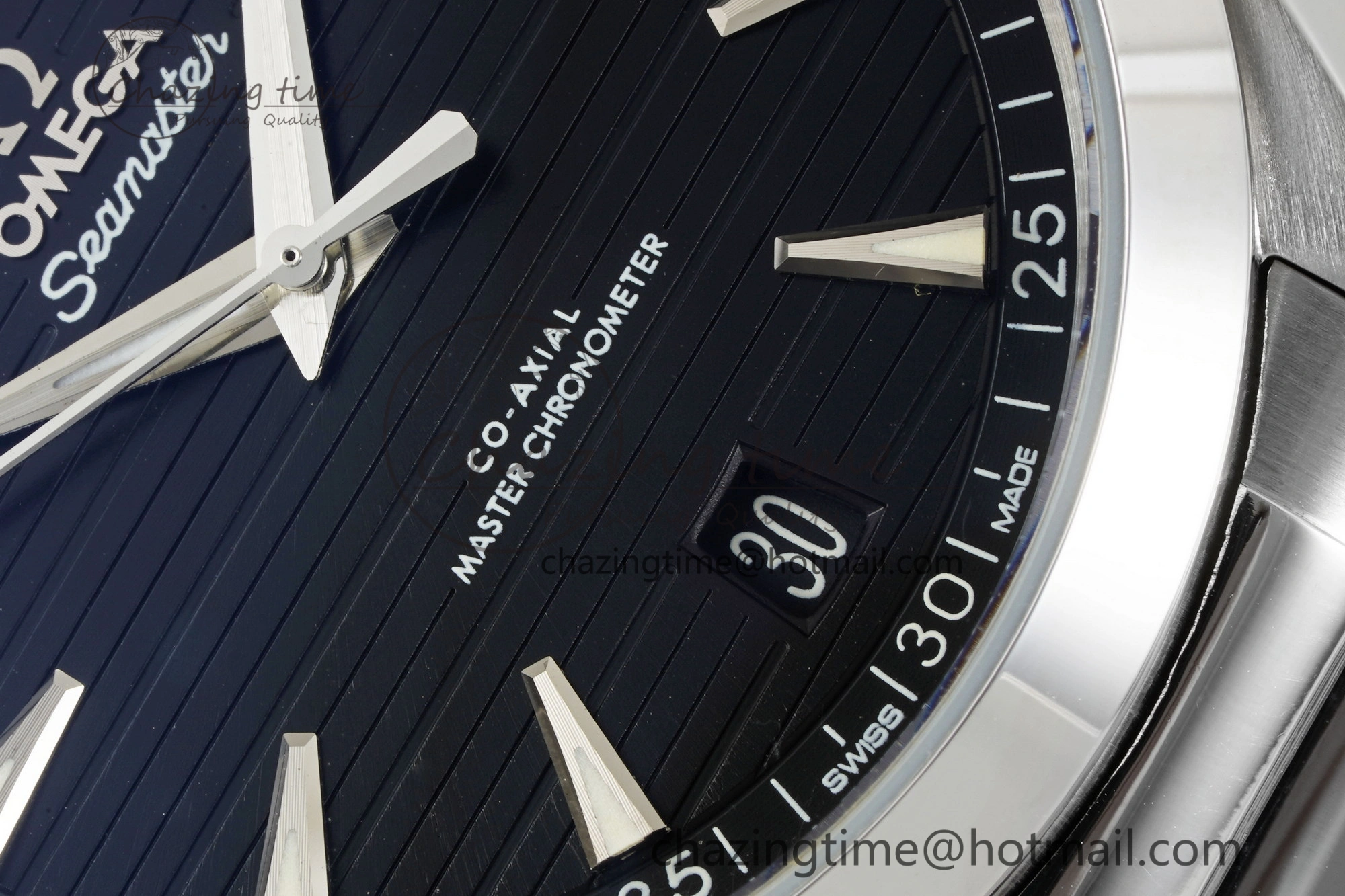 Aqua Terra 150M SS JQK 1:1 Best Edition Black Dial SS Hand on SS Bracelet A8900