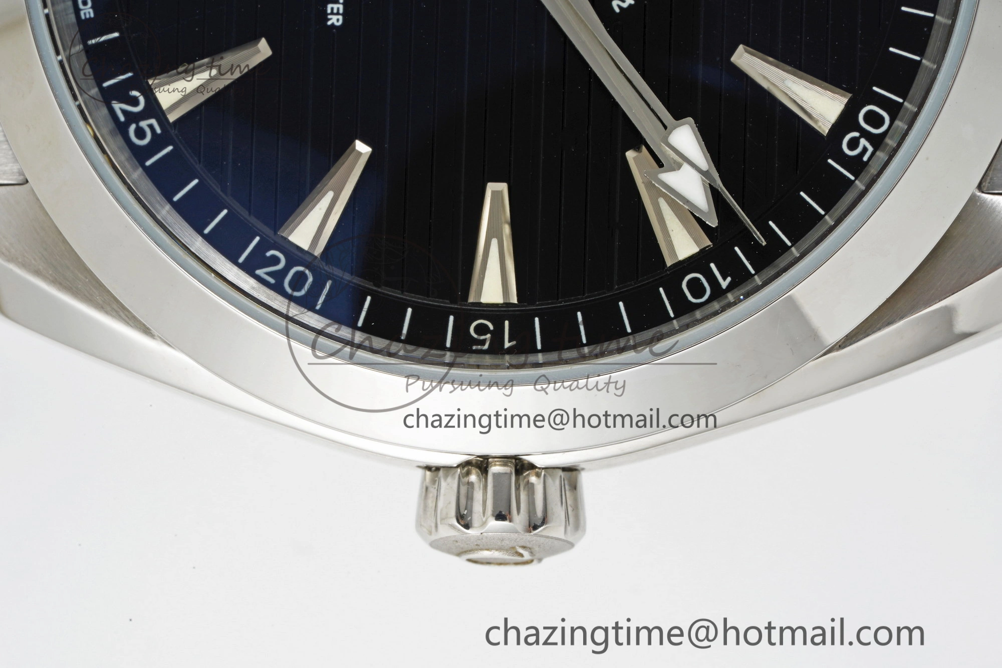 Aqua Terra 150M SS JQK 1:1 Best Edition Black Dial SS Hand on SS Bracelet A8900