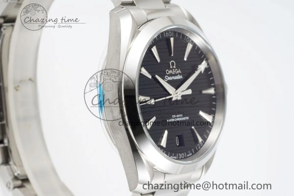Aqua Terra 150M SS JQK 1:1 Best Edition Black Dial SS Hand on SS Bracelet A8900