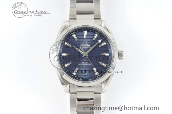 Aqua Terra 150M SS JQK 1:1 Best Edition Blue Dial SS Hand on SS Bracelet A8900