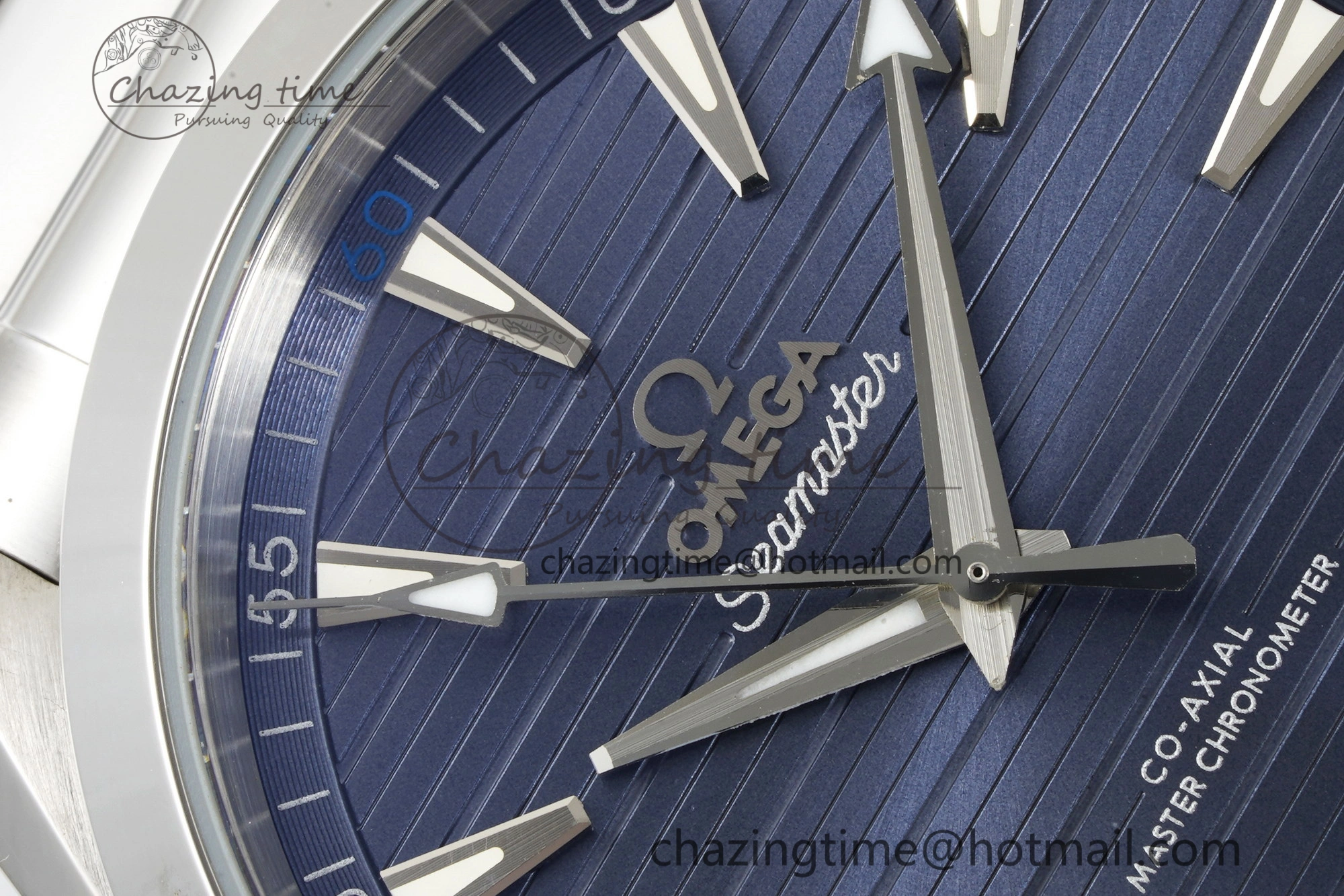 Aqua Terra 150M SS JQK 1:1 Best Edition Blue Dial SS Hand on SS Bracelet A8900