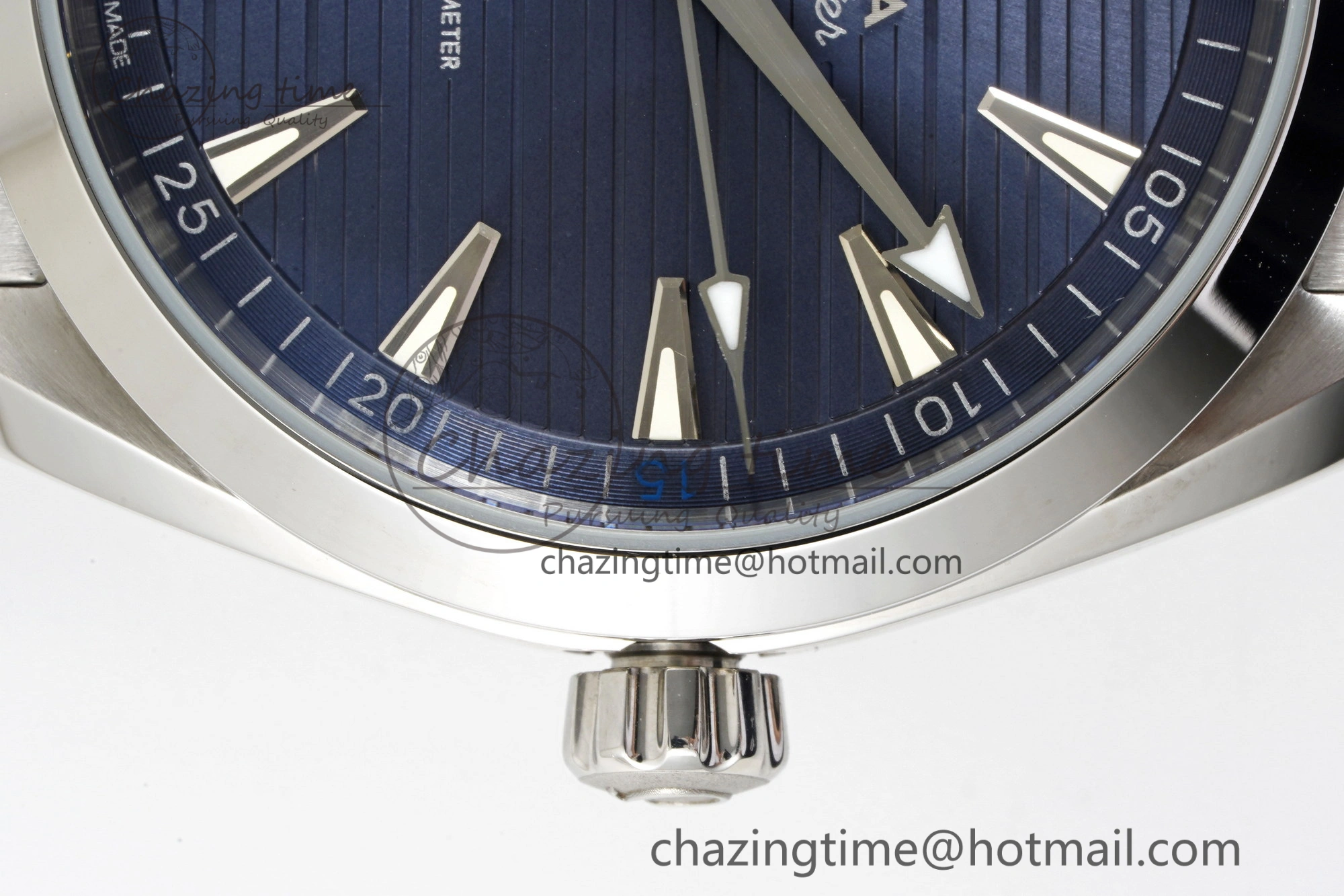 Aqua Terra 150M SS JQK 1:1 Best Edition Blue Dial SS Hand on SS Bracelet A8900