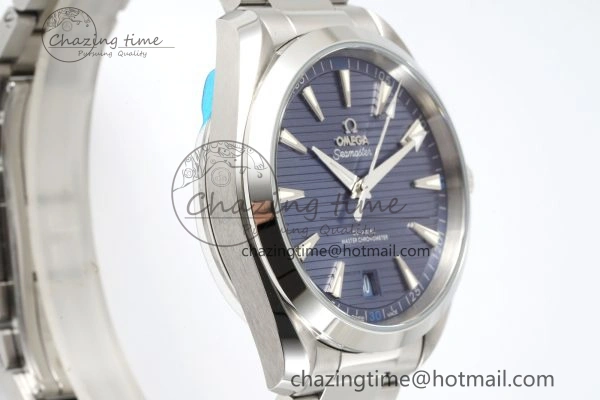 Aqua Terra 150M SS JQK 1:1 Best Edition Blue Dial SS Hand on SS Bracelet A8900