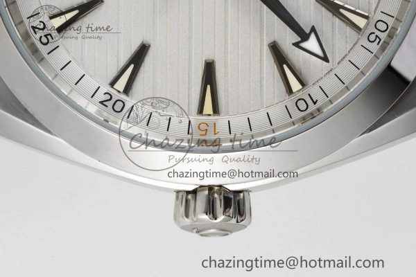 Aqua Terra 150M SS JQK 1:1 Best Edition White Dial Orange Hand on SS Bracelet A8900