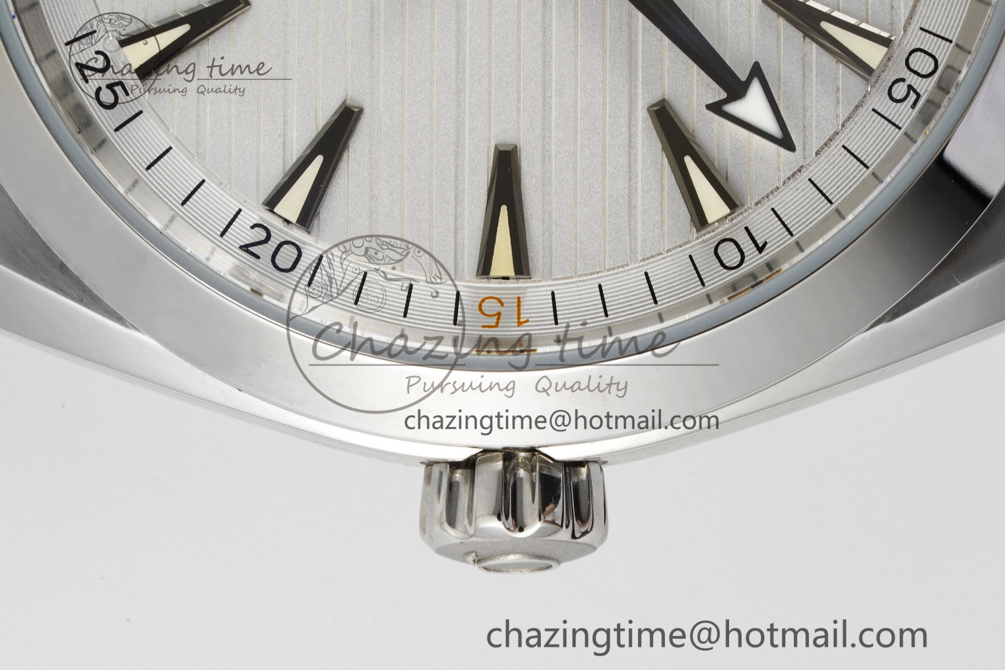 Aqua Terra 150M SS JQK 1:1 Best Edition White Dial Orange Hand on SS Bracelet A8900
