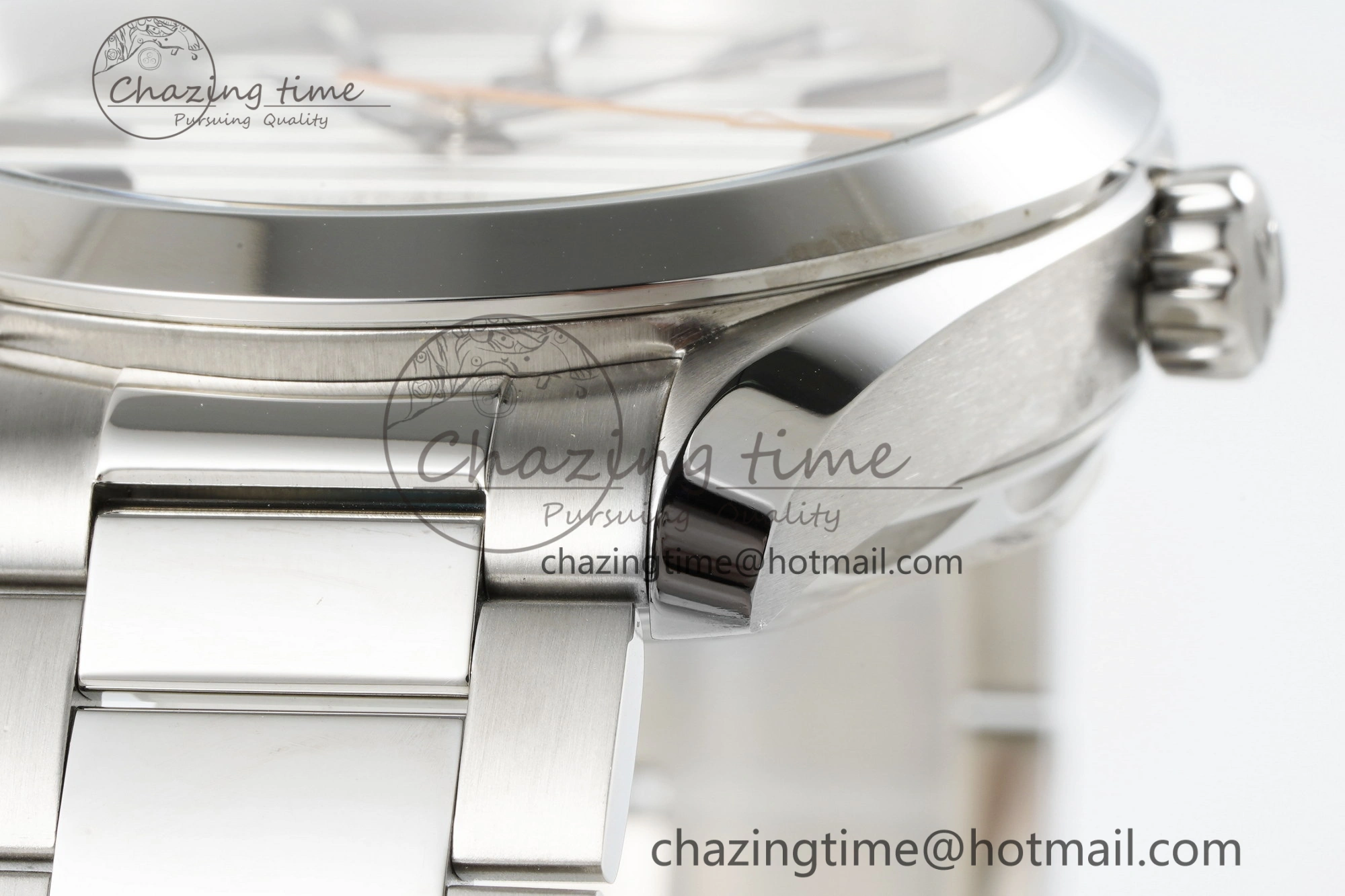 Aqua Terra 150M SS JQK 1:1 Best Edition White Dial Orange Hand on SS Bracelet A8900