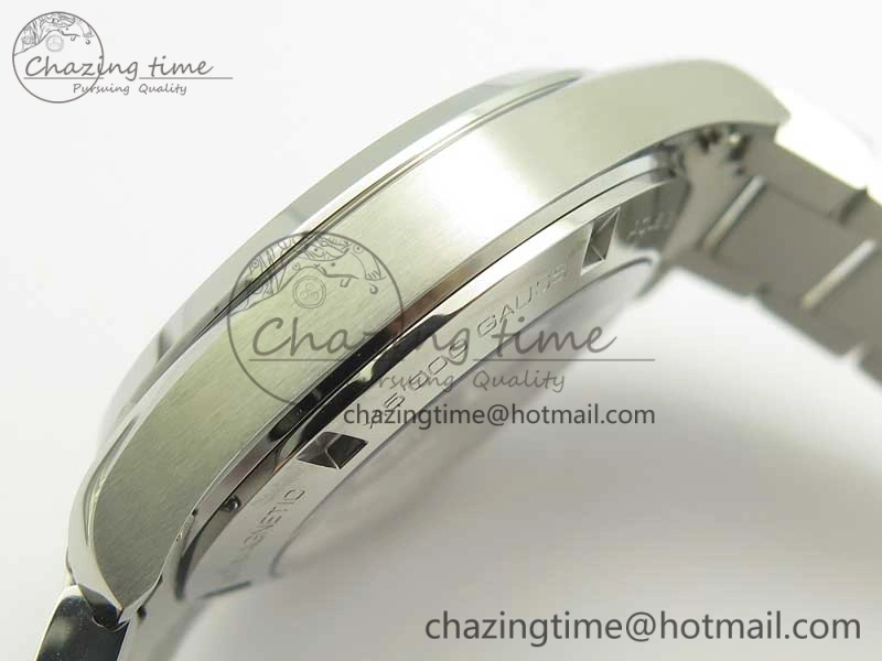 Aqua Terra 150M SS VSF 1:1 Best Edition Black Wave Textured Dial RG Hand on SS Bracelet A8500 Super Clone