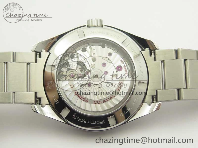 Aqua Terra 150M SS VSF 1:1 Best Edition Gray Textured Dial on SS Bracelet A8500 Super Clone