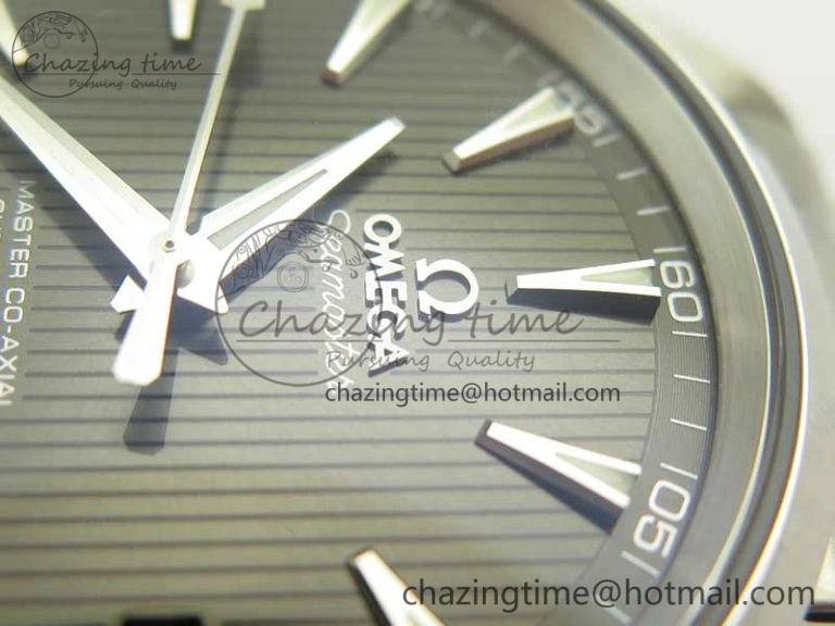 Aqua Terra 150M SS VSF 1:1 Best Edition Gray Textured Dial on SS Bracelet A8500 Super Clone