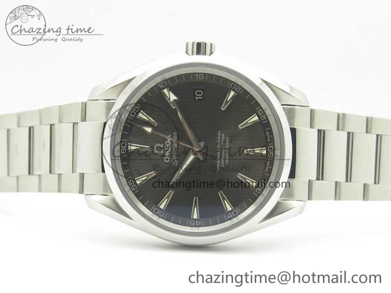 Aqua Terra 150M SS VSF 1:1 Best Edition Gray Textured Dial on SS Bracelet A8500 Super Clone
