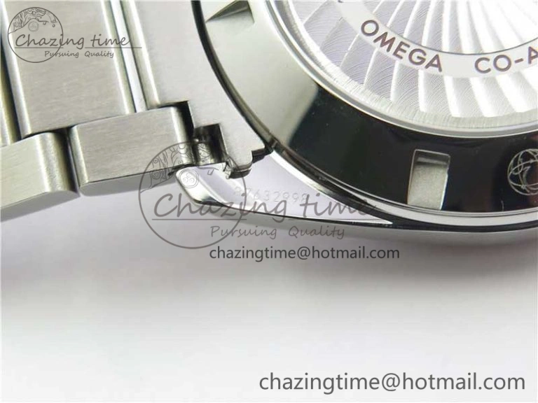 Aqua Terra 150M SS VSF 1:1 Best Edition White Wave Textured Dial on SS Bracelet A8500 Super Clone (2 Straps)
