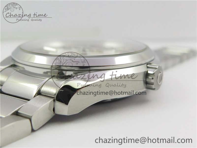 Aqua Terra 150M SS VSF 1:1 Best Edition White Wave Textured Dial on SS Bracelet A8500 Super Clone (2 Straps)