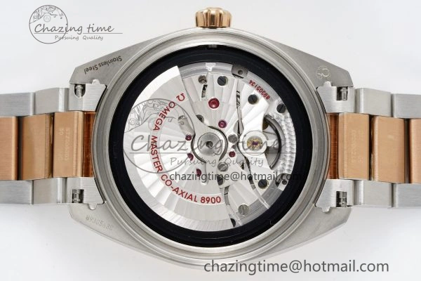 Aqua Terra 150M SS RG JQK 1:1 Best Edition White Dial on SS RG Bracelet A8900