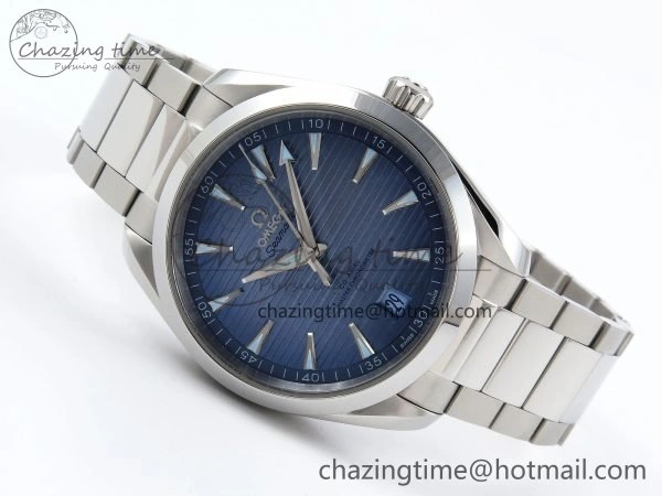 Aqua Terra 41mm VSF 1:1 Best Edition Light Blue Dial on SS Bracelet A8900 Super Clone