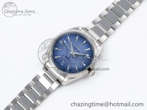 Aqua Terra 41mm VSF 1:1 Best Edition Light Blue Dial on SS Bracelet A8900 Super Clone