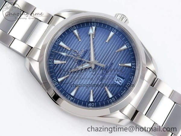 Aqua Terra 41mm VSF 1:1 Best Edition Light Blue Dial on SS Bracelet A8900 Super Clone