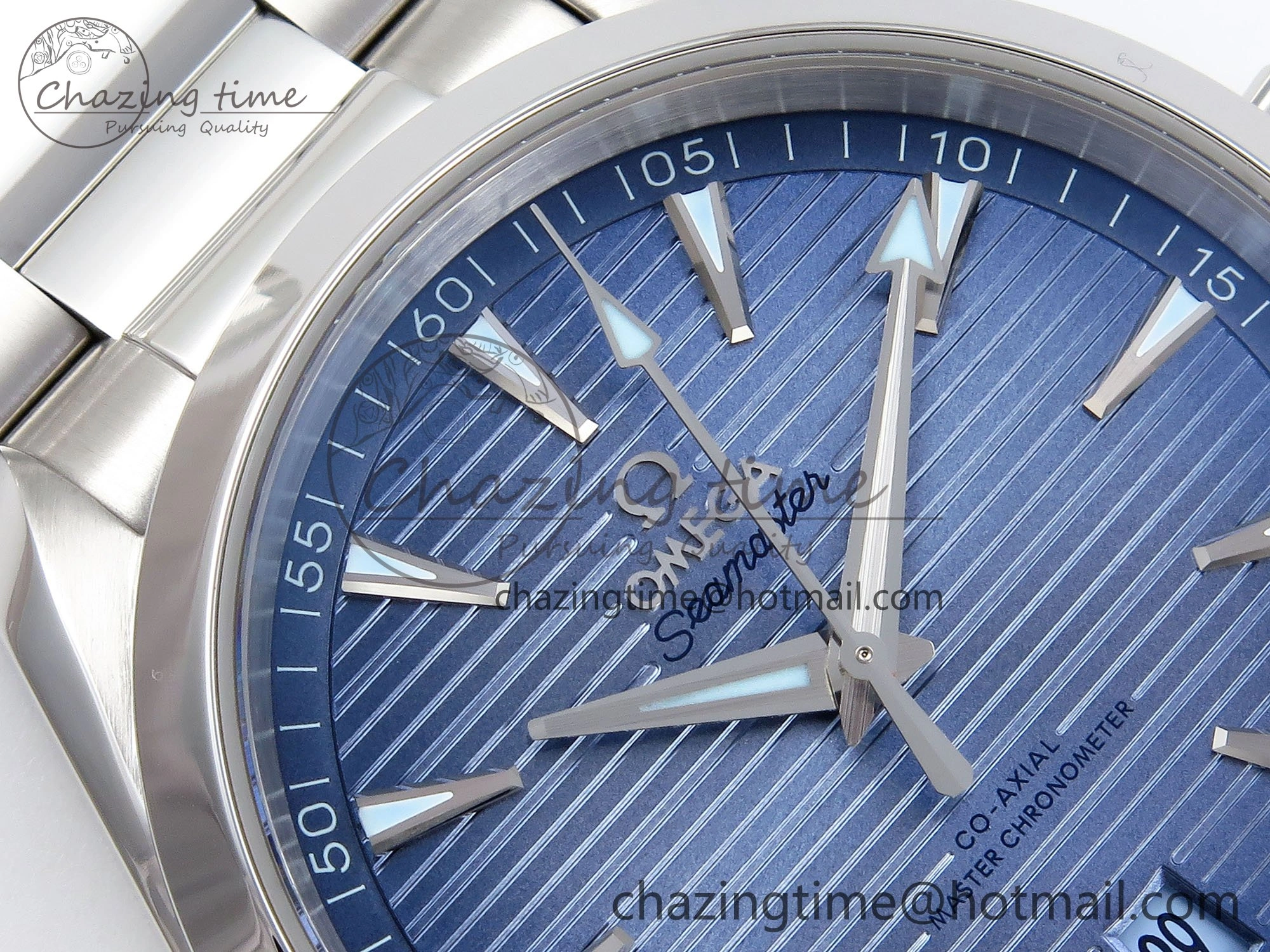 Aqua Terra 41mm VSF 1:1 Best Edition Light Blue Dial on SS Bracelet A8900 Super Clone