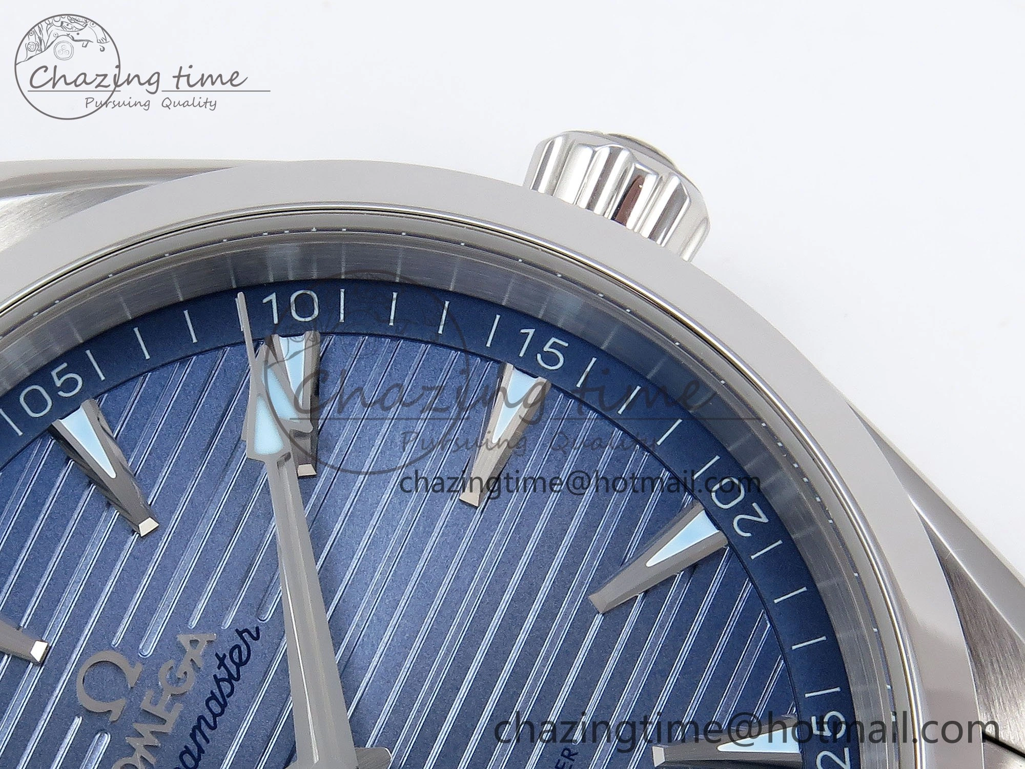Aqua Terra 41mm VSF 1:1 Best Edition Light Blue Dial on SS Bracelet A8900 Super Clone
