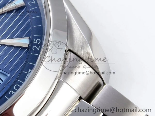Aqua Terra 41mm VSF 1:1 Best Edition Light Blue Dial on SS Bracelet A8900 Super Clone