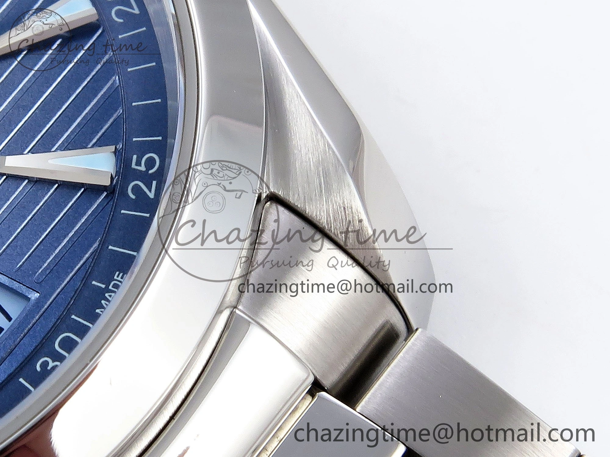 Aqua Terra 41mm VSF 1:1 Best Edition Light Blue Dial on SS Bracelet A8900 Super Clone