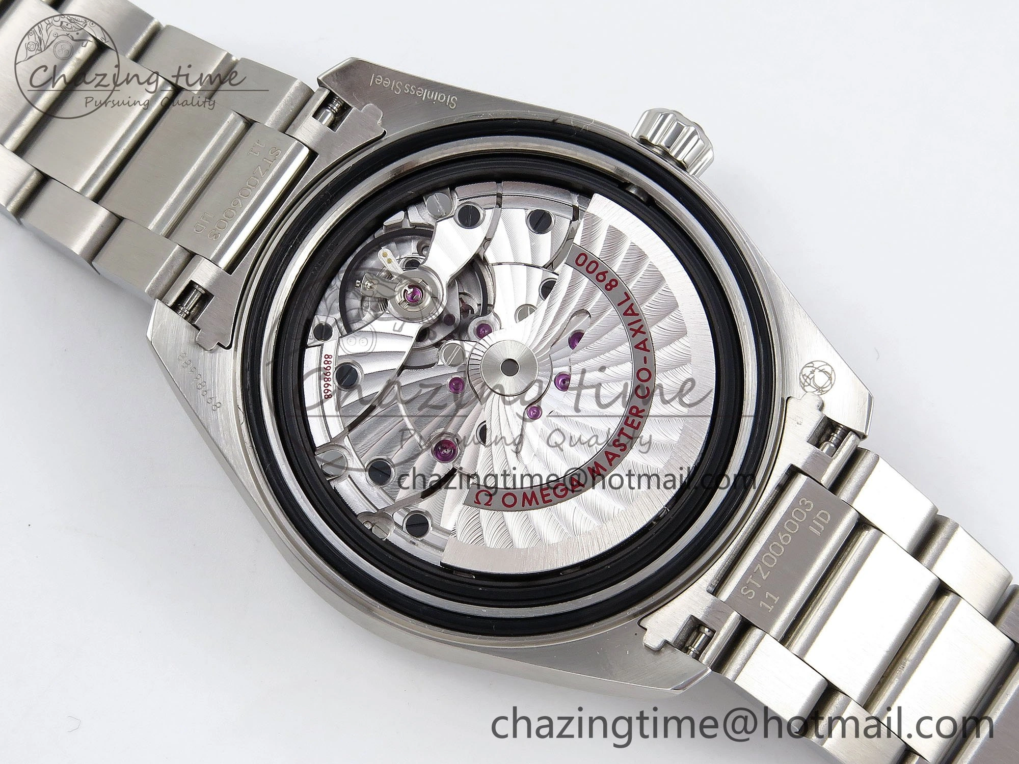 Aqua Terra 41mm VSF 1:1 Best Edition Light Blue Dial on SS Bracelet A8900 Super Clone