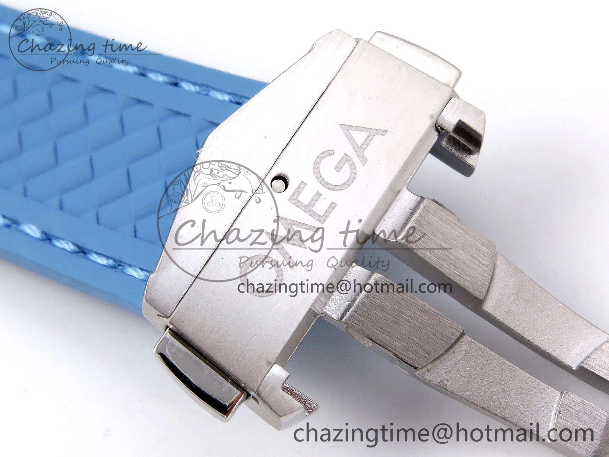 Aqua Terra 41mm VSF 1:1 Best Edition Summer Blue Dial on Blue Rubber Strap A8900 Super Clone