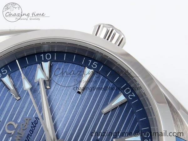 Aqua Terra 41mm VSF 1:1 Best Edition Summer Blue Dial on Blue Rubber Strap A8900 Super Clone