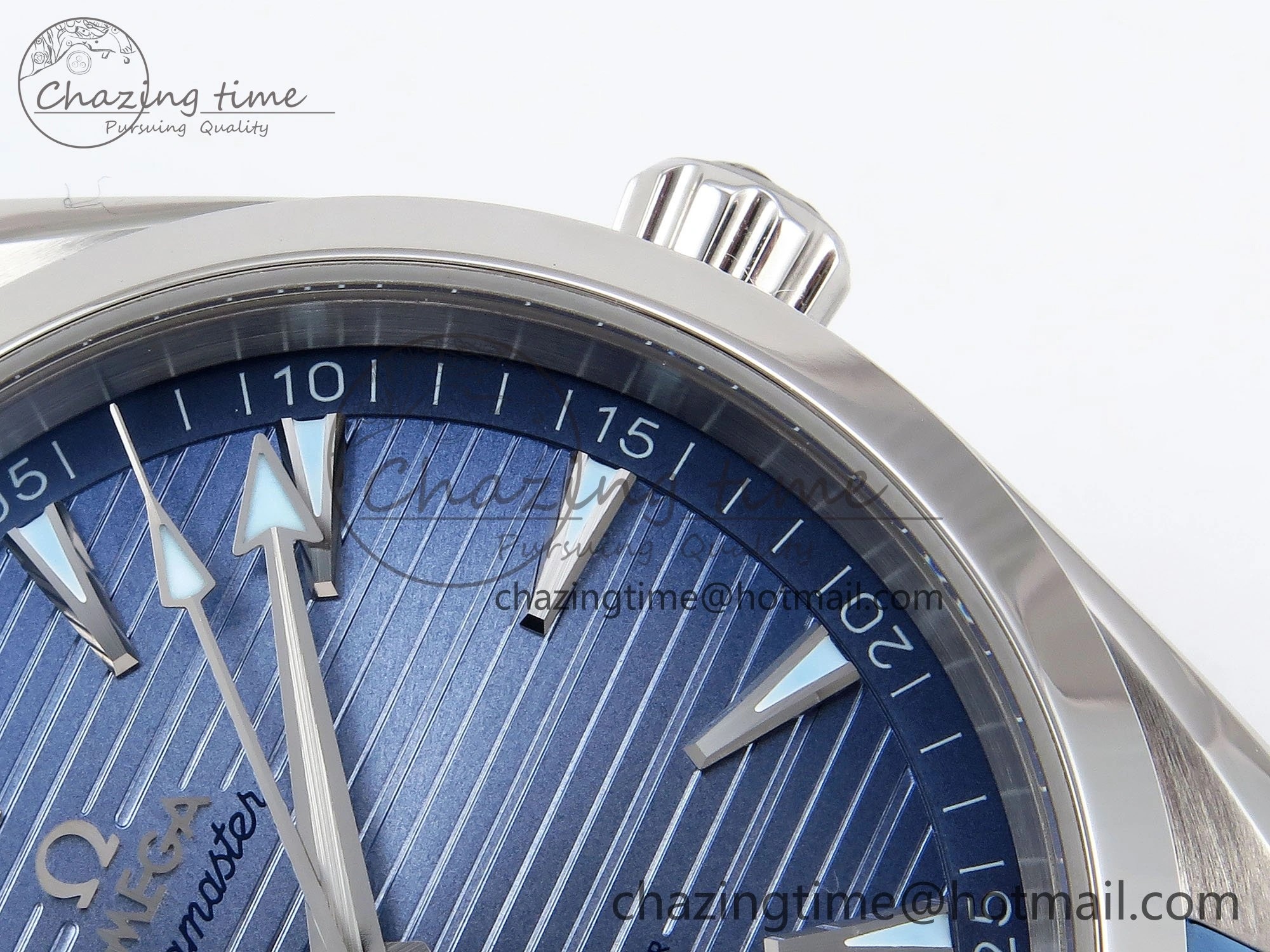 Aqua Terra 41mm VSF 1:1 Best Edition Summer Blue Dial on Blue Rubber Strap A8900 Super Clone