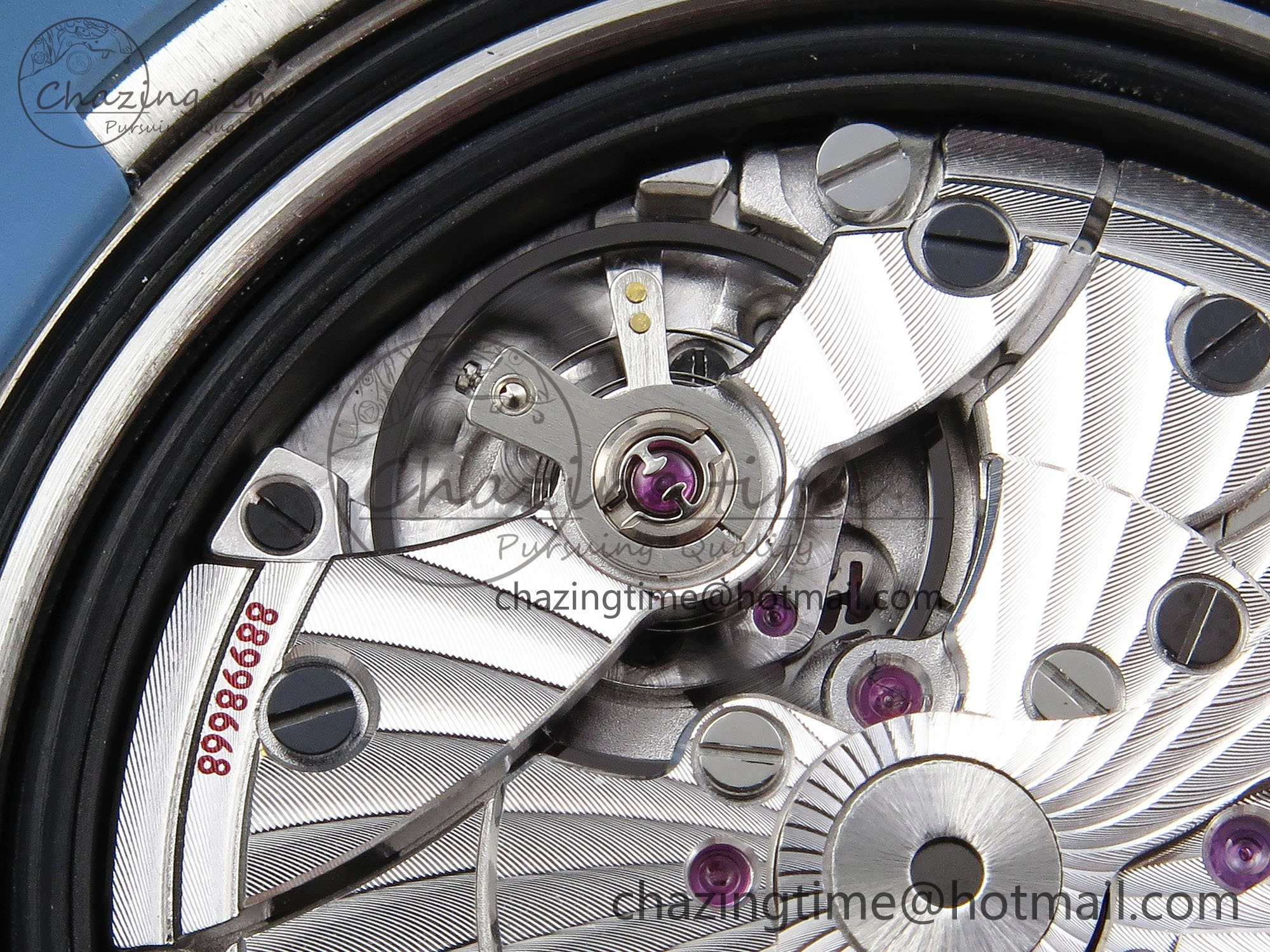 Aqua Terra 41mm VSF 1:1 Best Edition Summer Blue Dial on Blue Rubber Strap A8900 Super Clone