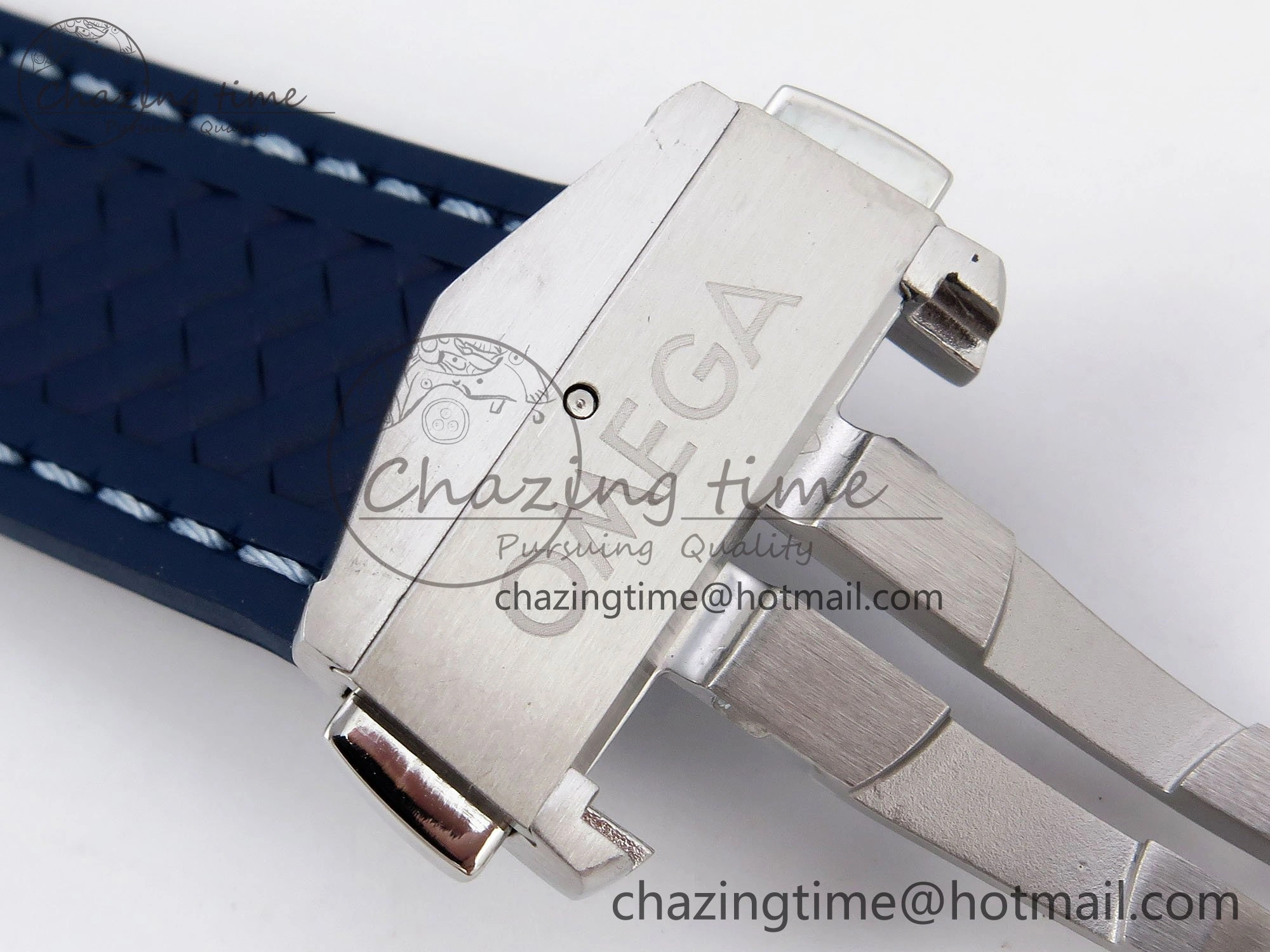 Aqua Terra GMT Worldtimer 43mm VSF 1:1 Best Edition Deep Blue Dial on Blue Rubber Strap A8938 Super Clone