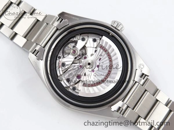 Aqua Terra GMT Worldtimer 43mm VSF 1:1 Best Edition Summer Blue Dial on SS Bracelet A8938 Super Clone
